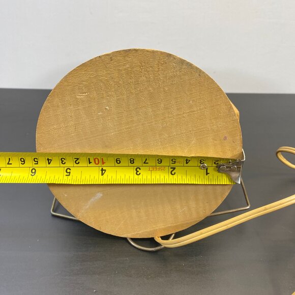 Hand Crafted Wood Lantern Table Lamp Electric Light Flicker Bulb Mason Jar. - Picture 7 of 10